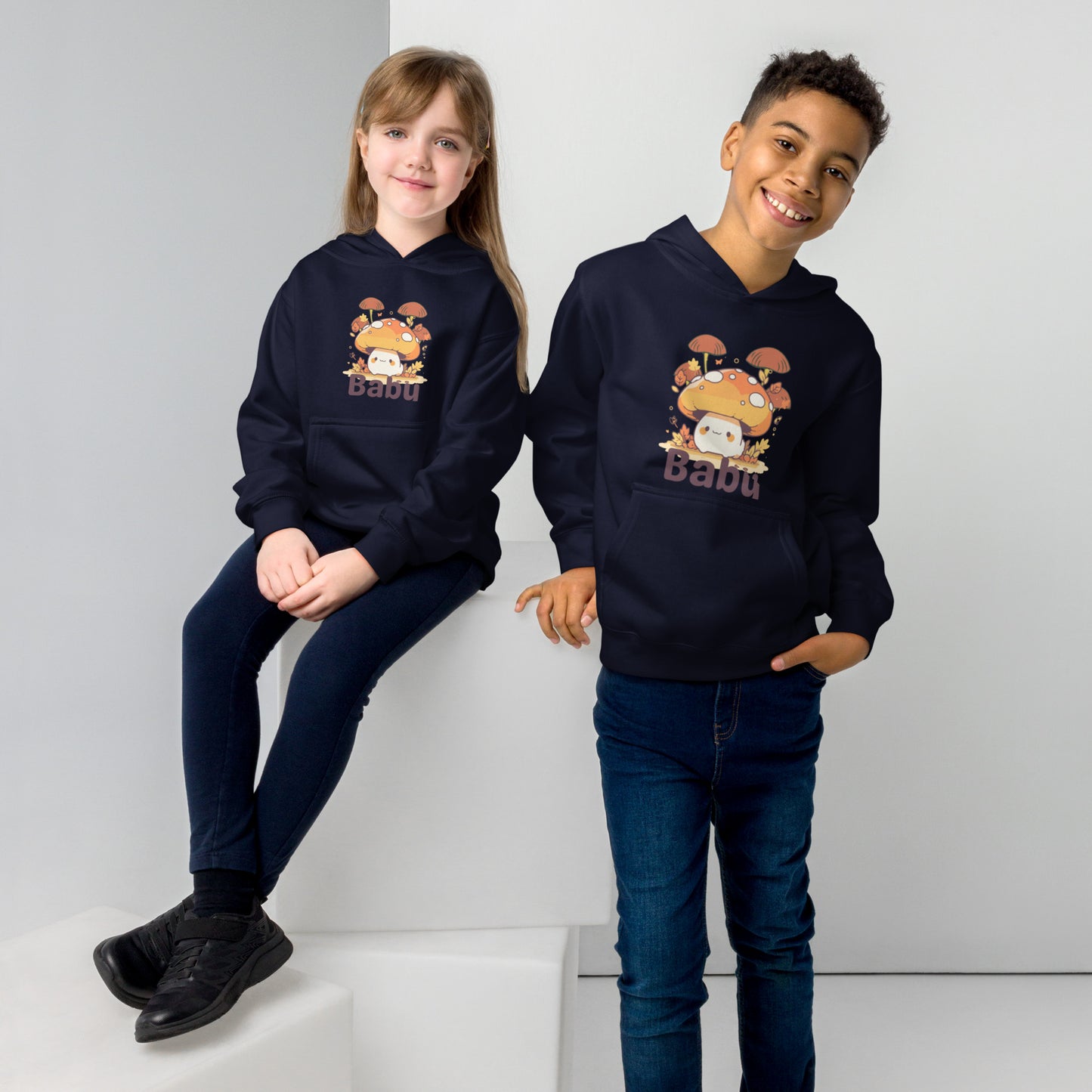 Cozy Kids' Fleece Hoodie – Soft, Warm & Ready for Adventure! ❄️👕