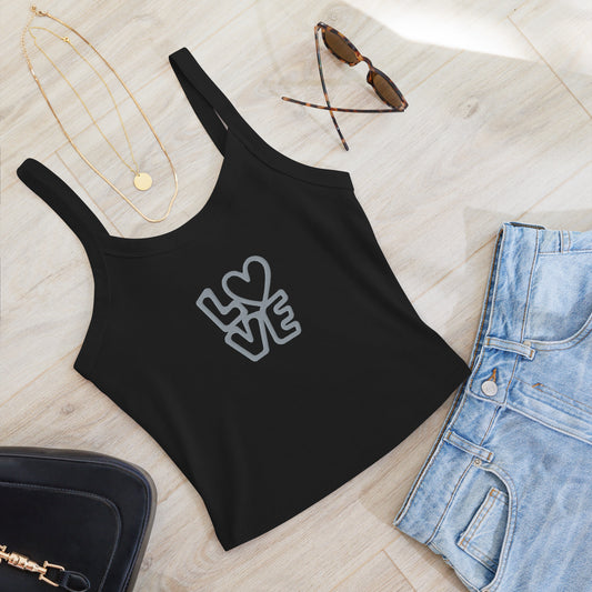 Sleek & Stylish: Women’s Micro-Rib Tank Top