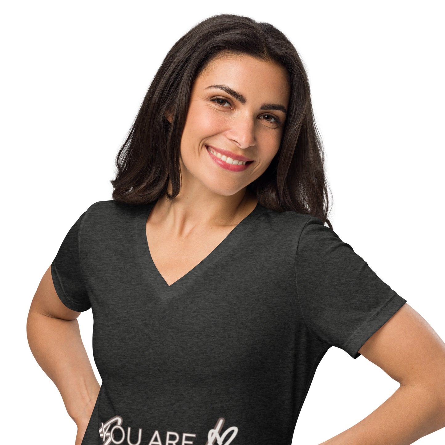 Women’s relaxed v-neck t-shirt