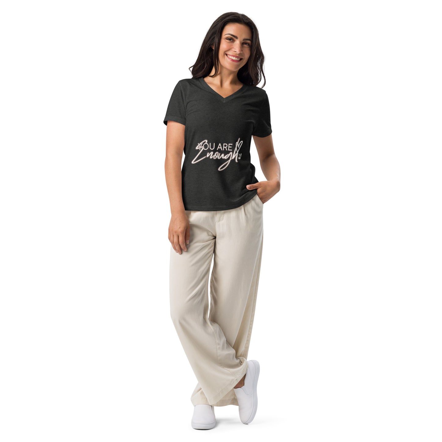 Women’s relaxed v-neck t-shirt